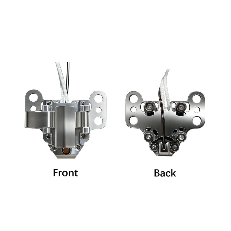 Original AD5X Hotend Heating Assembly for Flashforge AD5X 3D Printer Hotend Heating Block Component with Ceramic Heater, Thermistor Sensor & Metal Clip, Durable AD5X Extruder Parts & Accessories AD5X Hotend Assembly