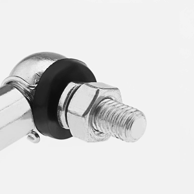 [Australia - AusPower] - 4Pcs Angle Linkage Ball Joint Kit, with Spring Clip Dust Seal CS DIN 71802 Gear Linkage Replacements M6 (LH and RH) 