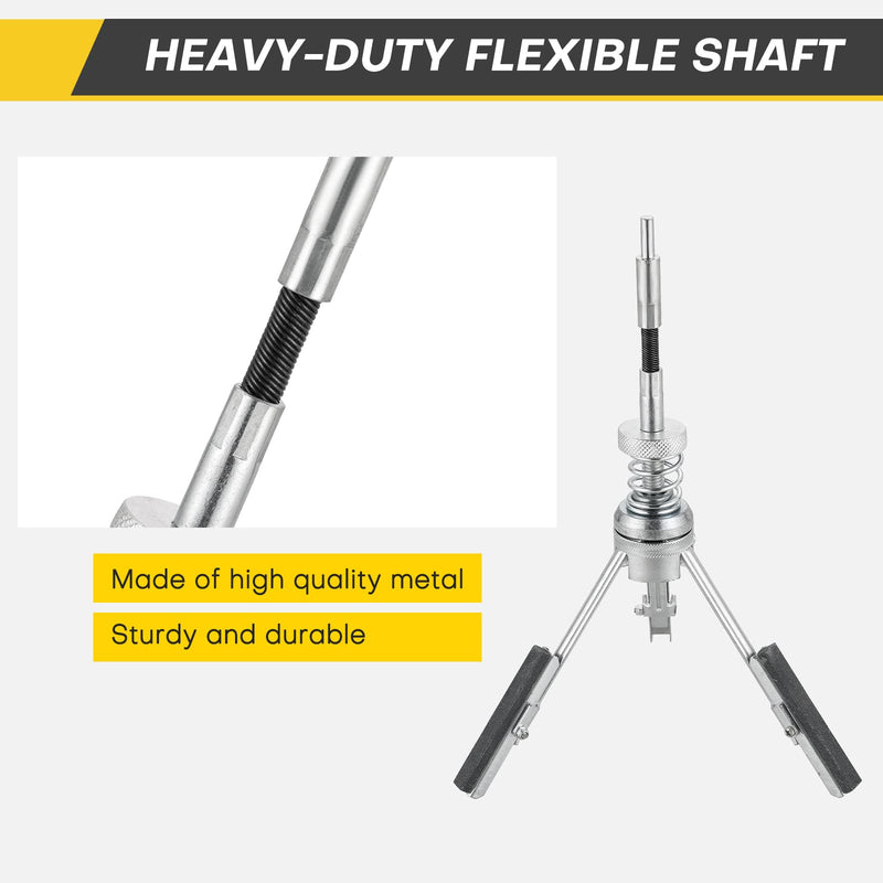 Engine Cylinder Hone Tool | 2" to 7" Diameter Adjustable Deglazer with Extra 3PCS Long Stones 220 Grit (3") 3"