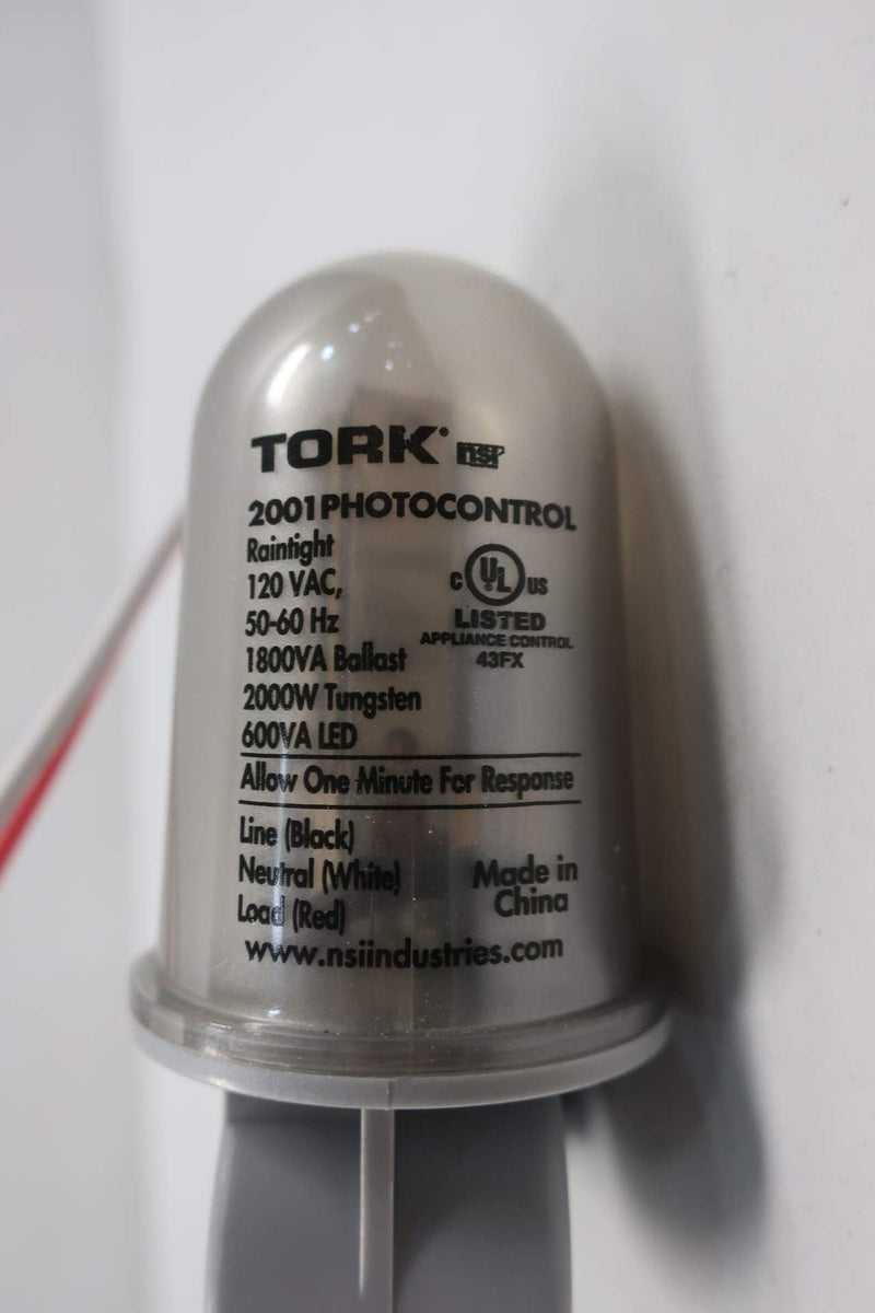 [Australia - AusPower] - TORK 2001 PHOTOCONTROL W/Swivel 120V-AC D668902 