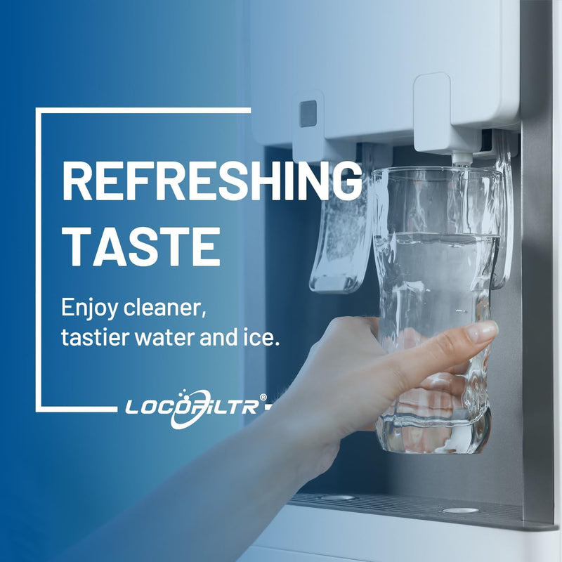 Inline Activated Carbon Block Water Filter with 1/4" Quick Connect, 3 Pack | T33 In Line Water Filter Replacement Cartridge for Icemaker | Post Carbon Filter for RO Reverse Osmosis Water System