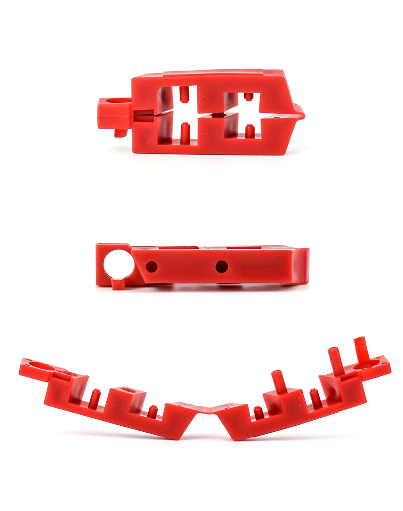 [Australia - AusPower] - QWORK Snap-On Circuit Breaker Lockout, 10 Pcs PA Nylon Energy Isolation Breaker Lock Out Device, Universal Single and Multi-Pole Breaker Lockouts for Loto Station Lock Out Tag Out 