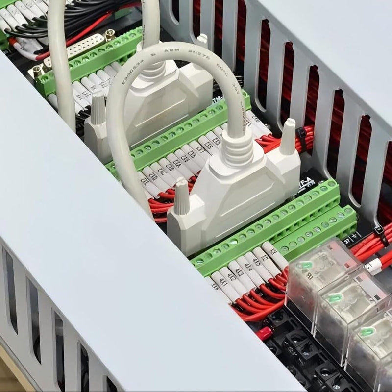 [Australia - AusPower] - DB25 Male&Female DIN Rail Mount Interface Module, D-Sub 25-pin Breakout Board DB25 