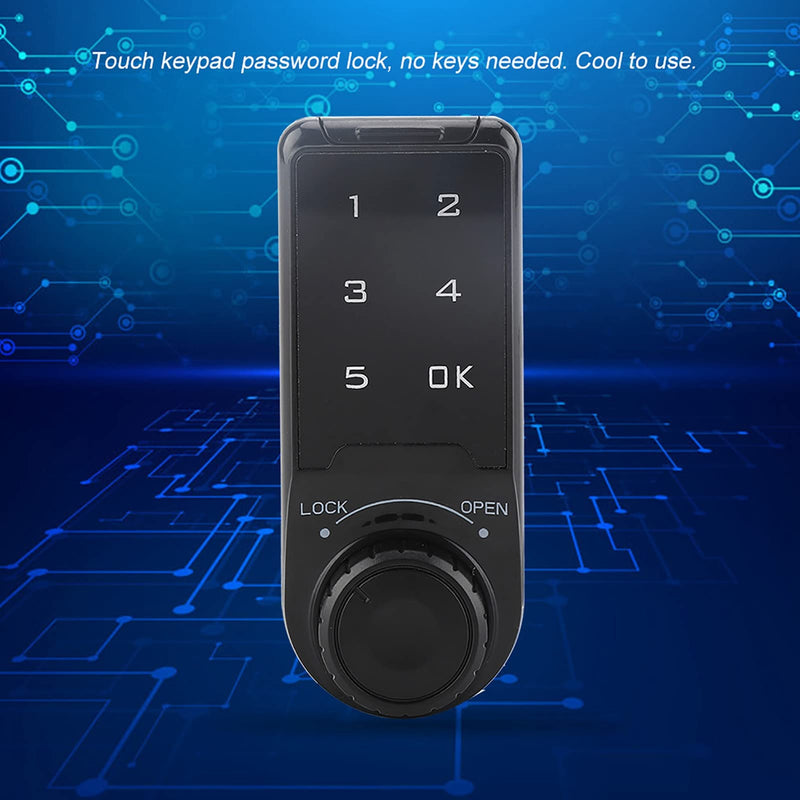 Digital Keypad Security Lock Electronic Deadbolt Password Key Access Lock for Access Control System