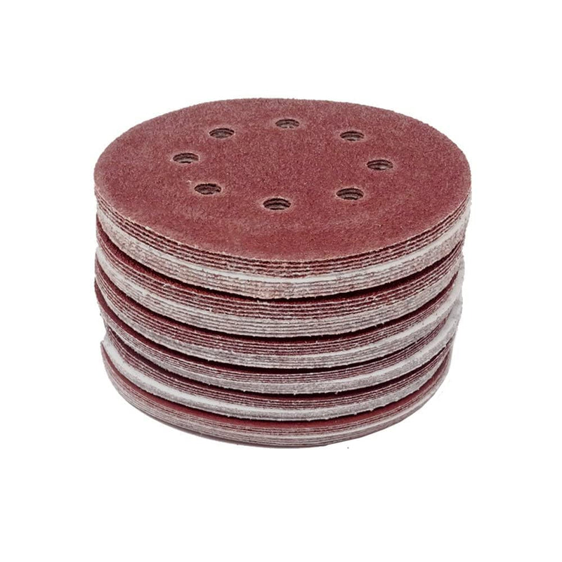 [Australia - AusPower] - SBS Velcro Sanding Discs, Diameter 125 mm, Various Grits, Choice of 50 Pieces Korn 240 