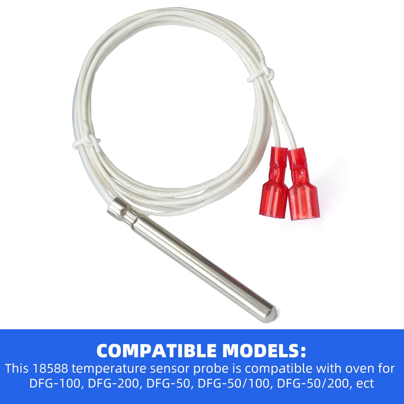 [Australia - AusPower] - 18588 for Blodgett Oven Temperature Sensor Probe Suitable, Replacement DFG-100 DFG-200 DFG-50 DFG-50/100 DFG-50/200 