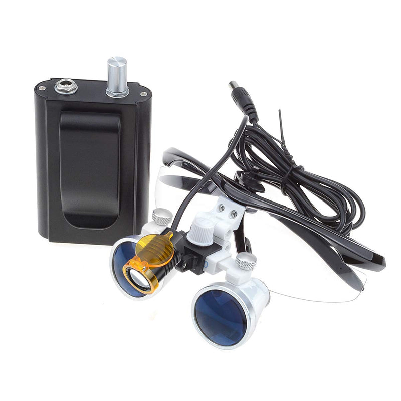 [Australia - AusPower] - 3.5X-420mm Loupe with 3W Headlamp (Black) Black 