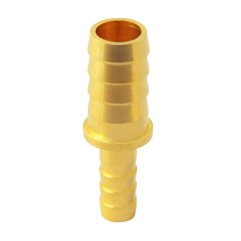 [Australia - AusPower] - Brass Hose Barb Reducer, 3/8" to 5/16" Hose ID, Reducing Barbed Hose Splicer Mender Coupler Warter Fuel Air (Pack of 2) 3/8-5/16 