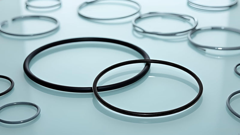 [Australia - AusPower] - Flyshop 10 Pcs Black Rubber Grommet Kit O Ring Gasket 3" OD 2.8" ID 0.1" Width (76.3 x 71 x 2.65 mm) 76.3 x 71 x 2.65mm 