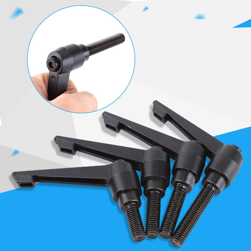 [Australia - AusPower] - Adjustable Fixing Handle M10 1.5 Thread Kip Handle M10 Male Thread Handle Clamping Lever Machinery Handle Lever Hex Socket Drive (M10 x 50)(M10*25) M10*25 