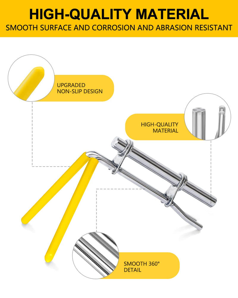 [Australia - AusPower] - Hydraulic Seal Installation Tools, Hydraulic Cylinder Piston Repair Seal Kit, U-Cup Rod Seal Installation Tool Kits Upgraded Seal Twistor Install Tool Set (3 PCS) 3 PCS 