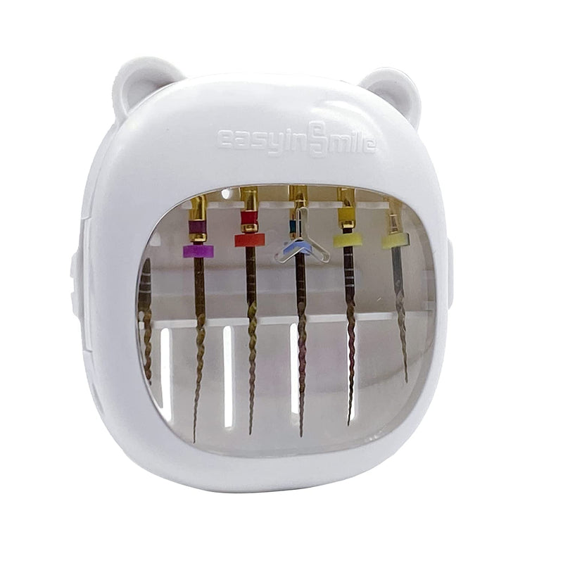 [Australia - AusPower] - 5Pack Dental Root Canal Files Organizer Case Endodontic Management Disinfection Box with Measuring Ruler Dental Sterilization Box 5Pack Boxes 