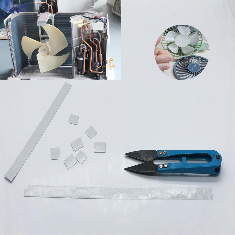 [Australia - AusPower] - 30 Pcs Tachometer Reflective Tapes Strip for Optical and Laser Non-Contact Digital Photo Tachometers Accessories Tach RPM 