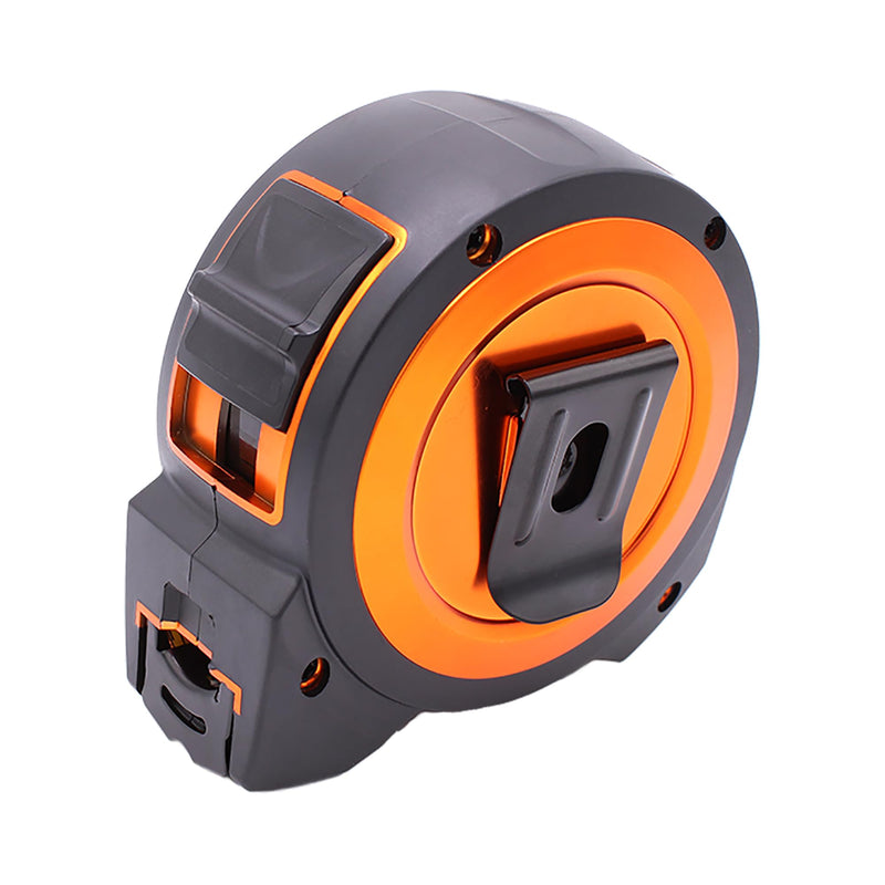 Wrango Tools 30 FT Tape Measure - Retractable Measuring Tape - Oversized & Double-Sided Print - Blade Lock, Finger Brake - High Performance Nylon Coating, 10' Stand-Out - 13' Reach / 1-1/16" Blade Single