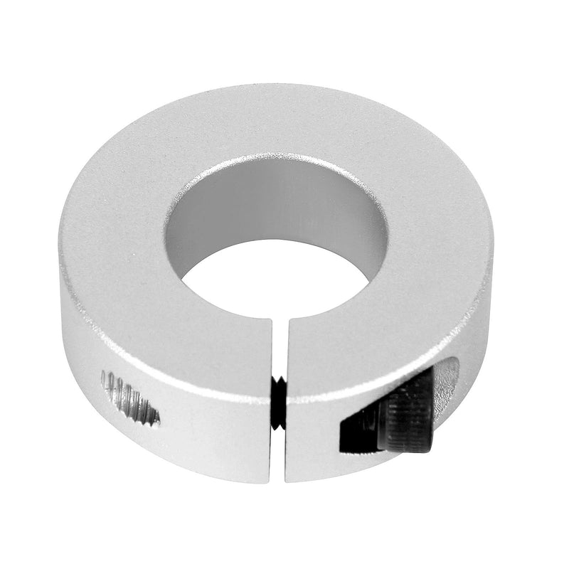 [Australia - AusPower] - (4-Pack) Shaft Collar Bore 15mm, Aluminum Alloy One Piece Shaft Collar Clamp Style, 35mm OD, 12mm Thickness, with M5 Set Screws 15mm Bore Size 4 