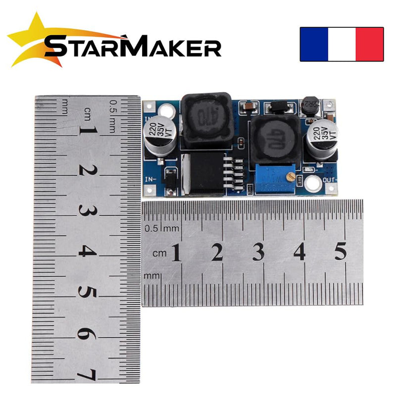 3pcs XL6019 1.5A Converter DC-DC 5-32V to 1.3-35V Step Up + Step Down Voltage Regulator Adjustable Lower/Increase Buck 5V 12V 24V 3 pcs