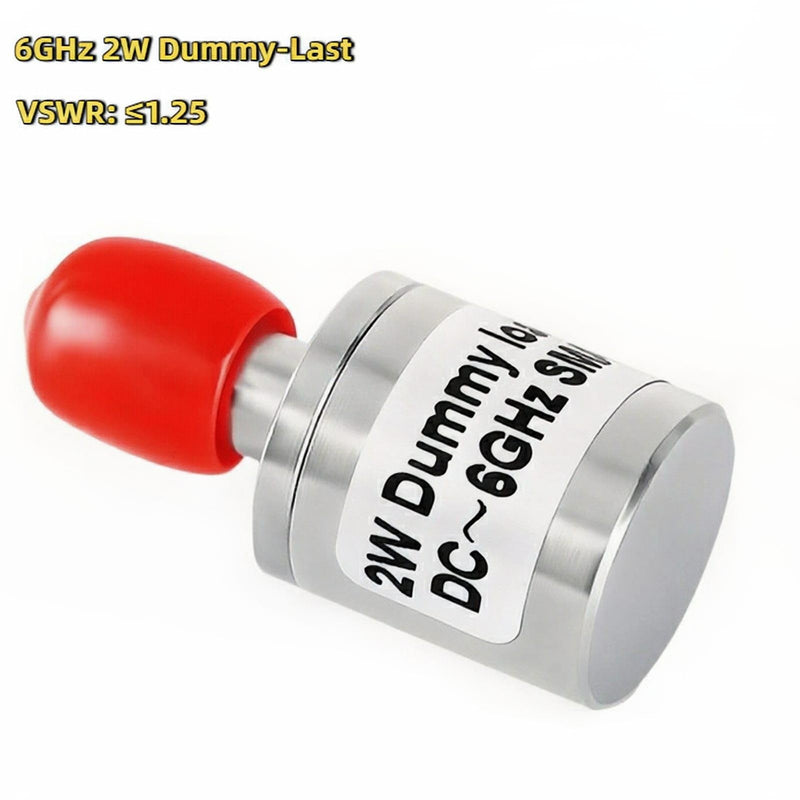 BECEN 2W SMA Dummy Load DC-6GHz 50 Ohm SMA Male RF Dummylast HF VHF | 6GHz 2W SMA male dummy load low VSWR ideal for Ham Radio antenna signal testing BC-TE02-2W SMA