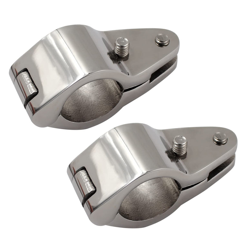 SHENGHUISS Boat Bimini Top Jaw Slid 316 Stainless Steel Boat Marine Grade Hardware Fitting External Eye End Heavy Duty B-7/8 inch (22.5 mm)