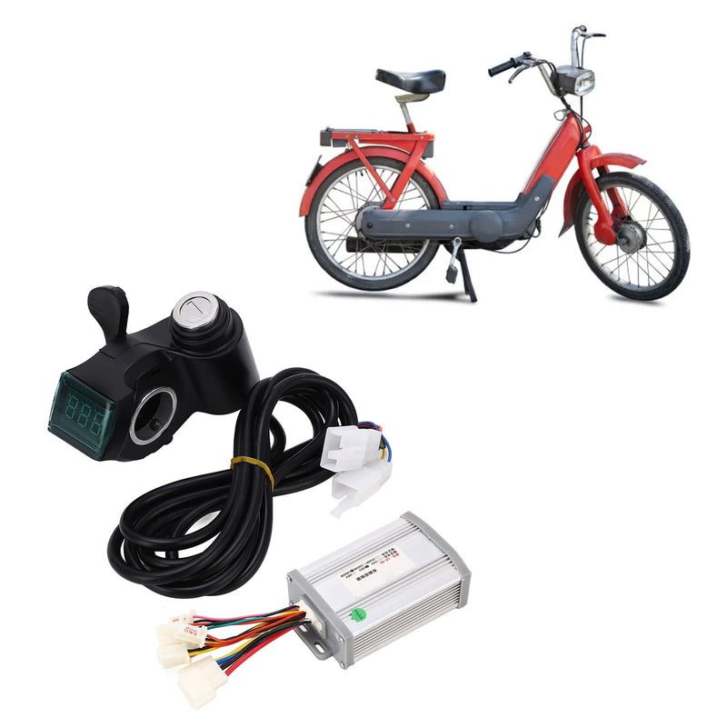 [Australia - AusPower] - Demeras Controller Kit, Stable Speed 36V 800W Brush Motor Controller Easy Installation for Conversion 