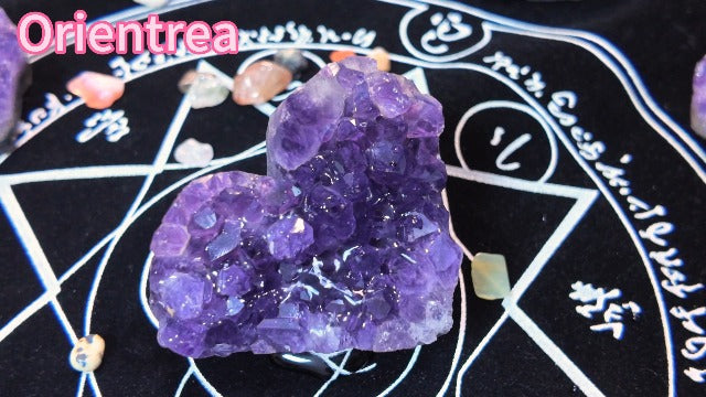 90-110g 1PC Amethyst Crystal Cluster, Natural Amethyst Stone 90-110g