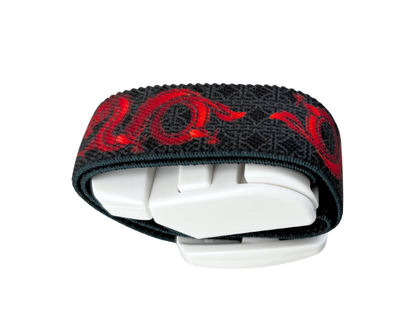 Red Dragon Pattern Medical Tourniquet with ABS Plastic Buckle Latex Free Elastic Band Perfect for Doctors, Nurses, Students and Paramedics