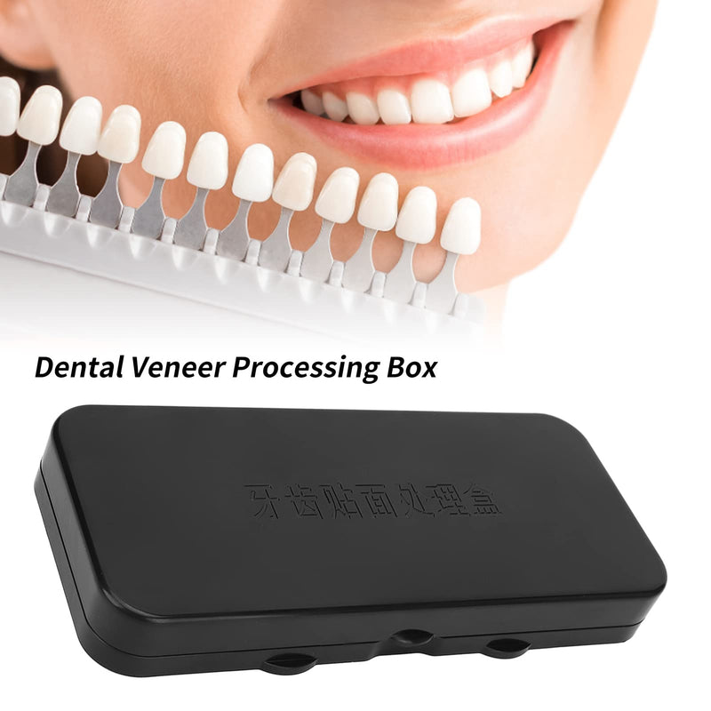 [Australia - AusPower] - Ceramic Veneers Box,Ceramic Veneers Denture Box,Professional Veneer Pretreatment Patch Tooth Box Ceramic Veneers Denture Storage Box for Arrangement Cleaning 