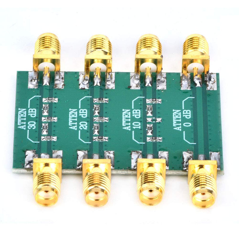 SMA Fixed Attenuator 50 Ohm DC to 4.0 GHz High Frequency Attenuator with Two SMA Sockets for RF Applications
