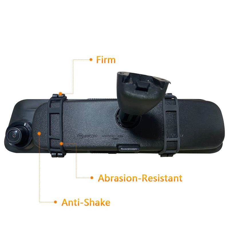 [Australia - AusPower] - WOLFBOX Mirror Dash Cam Mounting Straps Suitable for Mirror Camera 