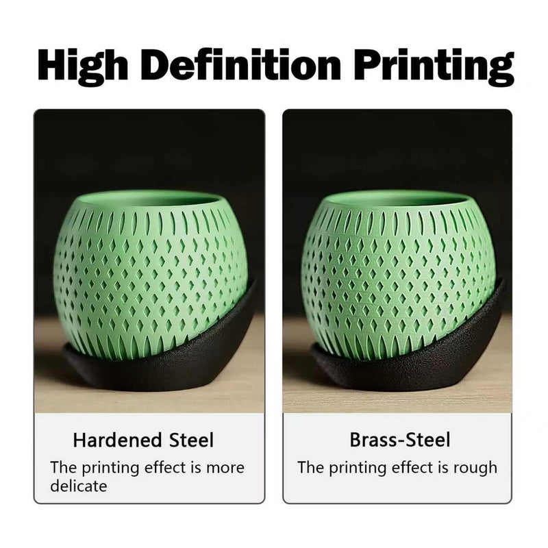 HzdaDeve 2PK 0.4MM Hardened Steel Ceramic Hotend for Centauri Carbon/Centauri Print Head Extruder Kit Hot End with Extra 0.2MM 0.4MM 0.6MM Hardened Nozzles 2PK Silicone Cover and 2PK Nozzle Brushes