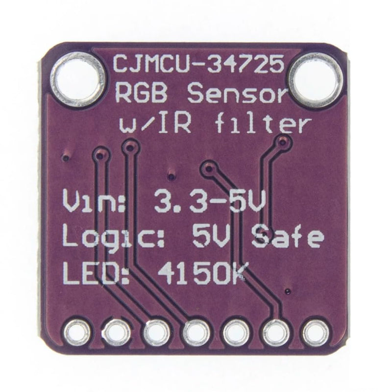 Dollatek TCS34725 Light RGB Color Sensor Detection Module for Arduino