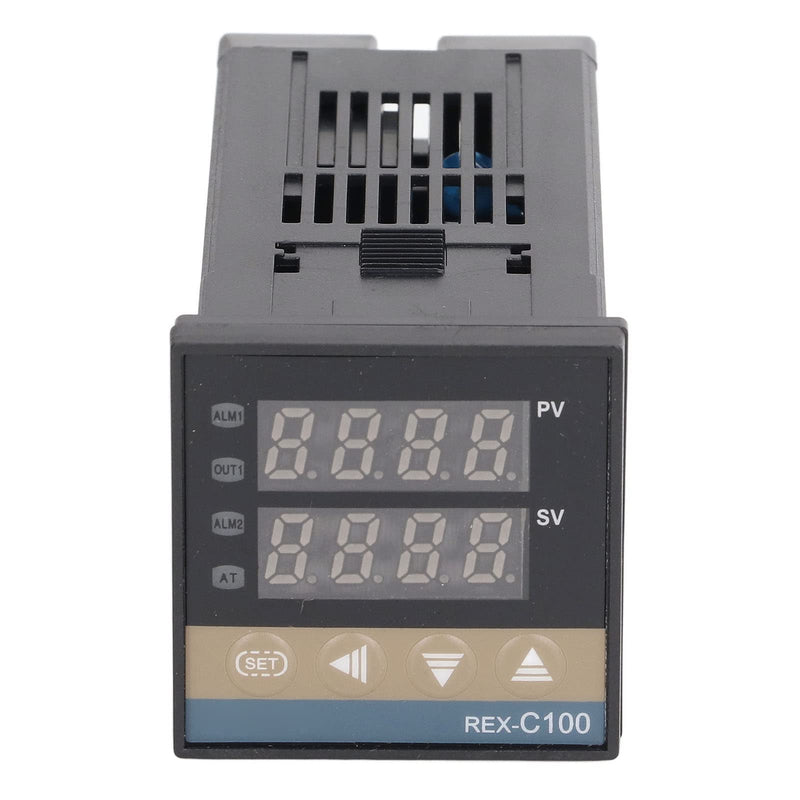 [Australia - AusPower] - Digital PID Temperature Controller Kit -AC100-240V and a SSR 40A Solid State Relay with K Thermocouple GD 0 to 400°C, Optimal Heat Management for Industrial & Agricultural Needs 