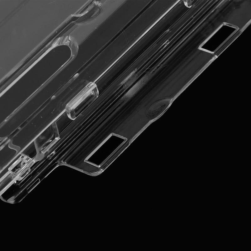 [Australia - AusPower] - Protective Shell, for PSP 2000 3000 Game Console, Transparent Crystal Protective Cover Shell Skin, Full Housing Case with Movie Bracket, Shock/Scratch Resistant 
