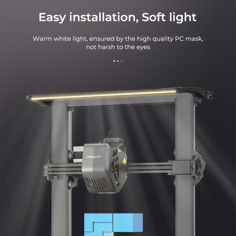 [Australia - AusPower] - Creality Ender 3 V3 SE LED Light Bar Kit, Bright 3D Printer LED Light Bar Kit, Energy and Power Saving 24V 5W LED for Ender 3 V3 SE/KE 