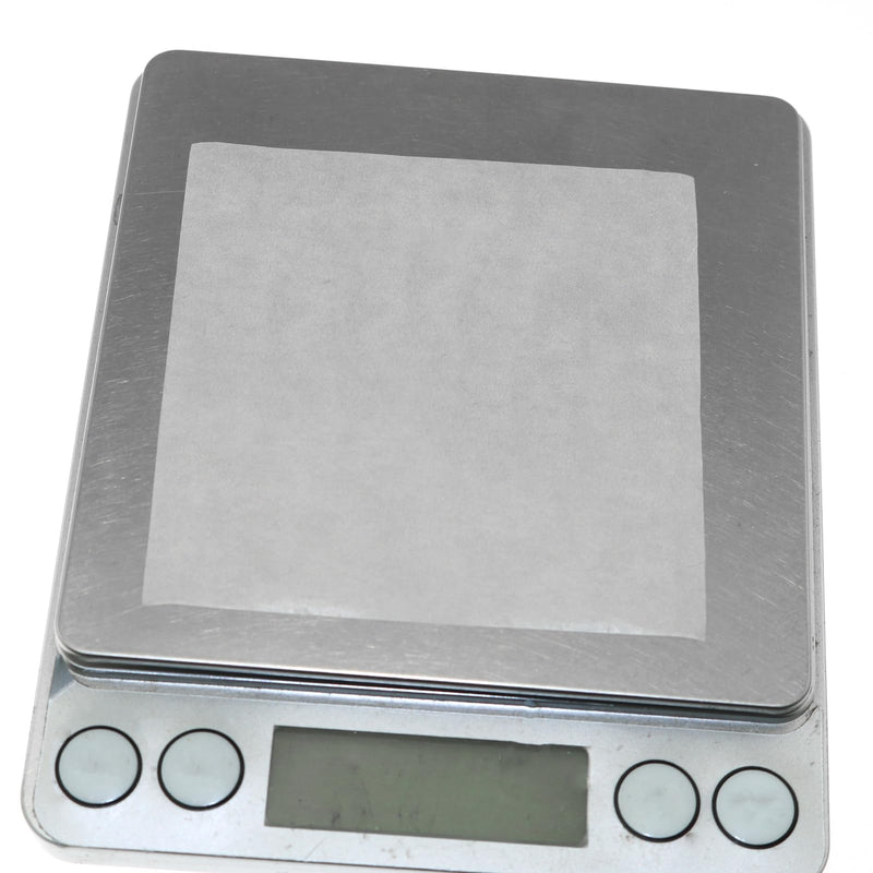 [Australia - AusPower] - 500PCS 75X75mm Non-Absorbent Nitrogen-Free Gloss Paper Sheets Cellulose Weighing Paper Weighing Paper for Scale Measurement Samples Transfer Laboratory Sample Weighing Paper 3 X 3in 