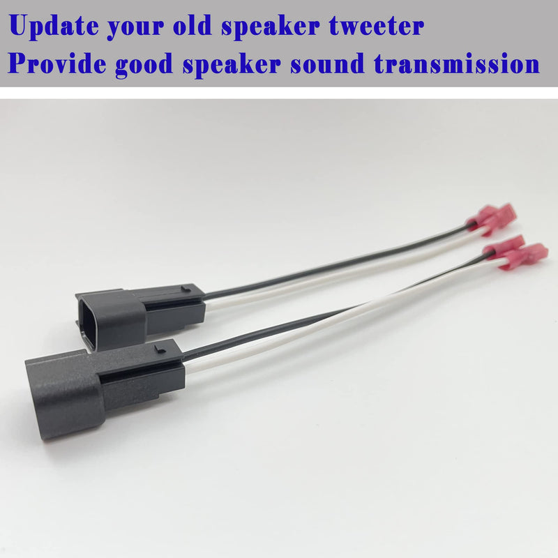 [Australia - AusPower] - 2 Pack 72-5600 Speaker Harness Replacement for Ford Speaker Wire Harness Adapter Replacement for Ford F150 F250 Escape Mustang Lincoln Mercury Mazda Speaker Wiring Harness Adapter 2 