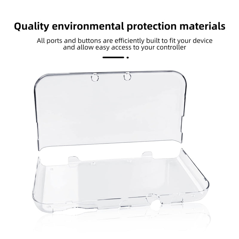 [Australia - AusPower] - New 3DS XL Protective Shell, Ultra Clear Crystal Transparent Hard Case for Nintendo New 3DS XL 