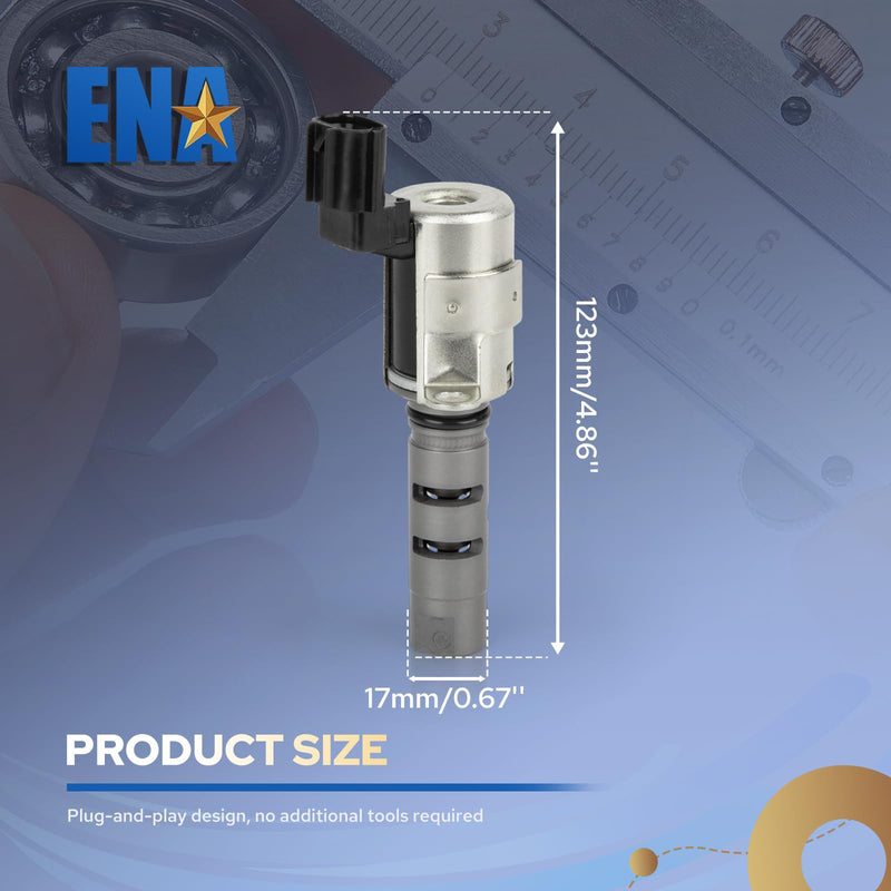 [Australia - AusPower] - ENA Engine Variable Valve Timing Solenoid VVT Compatible with Toyota Prius Yaris Echo Scion xB xA 1.5L L4 2000-2016 Camshaft Position Actuator Solenoid for 917-210 1533021010 1533021011 Set of 1 