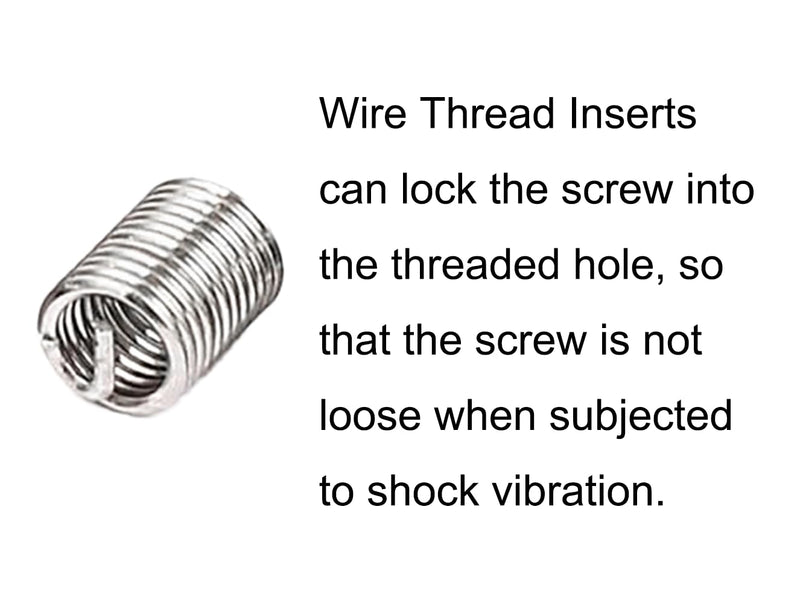 [Australia - AusPower] - M16 x 2mm x 2D Helicoil Type Screw, 304 Stainless Steel Wire Thread Inserts, Helical Coiled Wire Threaded Sleeve, 20Pcs M16 x 2mm x 2D 