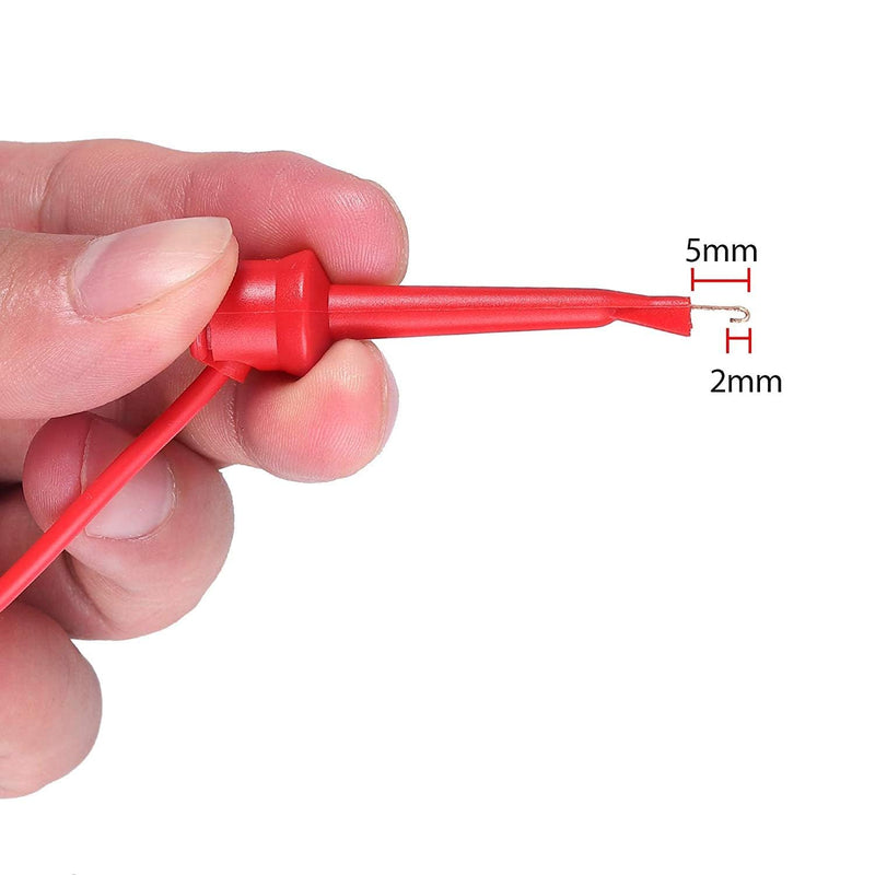 [Australia - AusPower] - Universal Oscilloscope Probe with Accessories Kit 100MHz Oscilloscope Clip Probes with BNC to Minigrabber Test Lead Kit 100 MHz Oscilloscope Clip big 