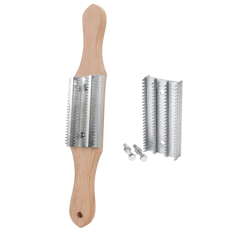 [Australia - AusPower] - KingTool 15" Buffing Wheel Rake for Compound Cleaning with Buff Rake Metal Plate Replacement KingTool 15" Buffing Wheel Rake 