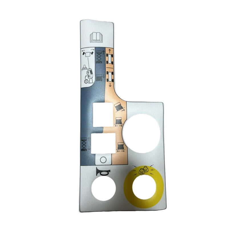 156885 156885SJ Skyjack Control Box Decal Control Box Pictorial Label Skyjack Parts Used for Skyjack Electric Scissor Lift SJIII3215 SJIII3219 SJIII3220 SJIII3226 SJIII4620 SJIII4626 SJIII4632...
