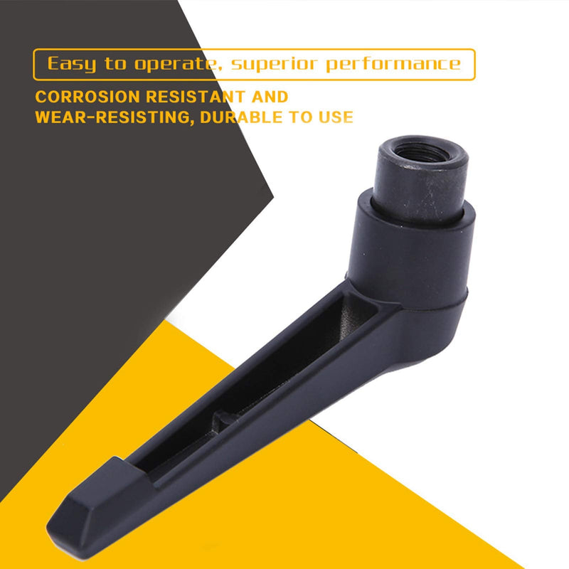 [Australia - AusPower] - Walfront 4Pcs Clamping Lever Handle M4/5/6/8/10/12 Level Adjustable Handles Knob Female Thread Machinery Adjustable Handle Clamping Handle Lever (M5) M5 