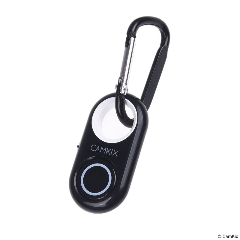 [Australia - AusPower] - Camera Shutter Remote Control with Bluetooth Wireless Technology - Works Flawlessly with iPhone/iPad and Android - Range: Up to 30 ft (10 m) - Compact Style - Take it with You Anywhere White 