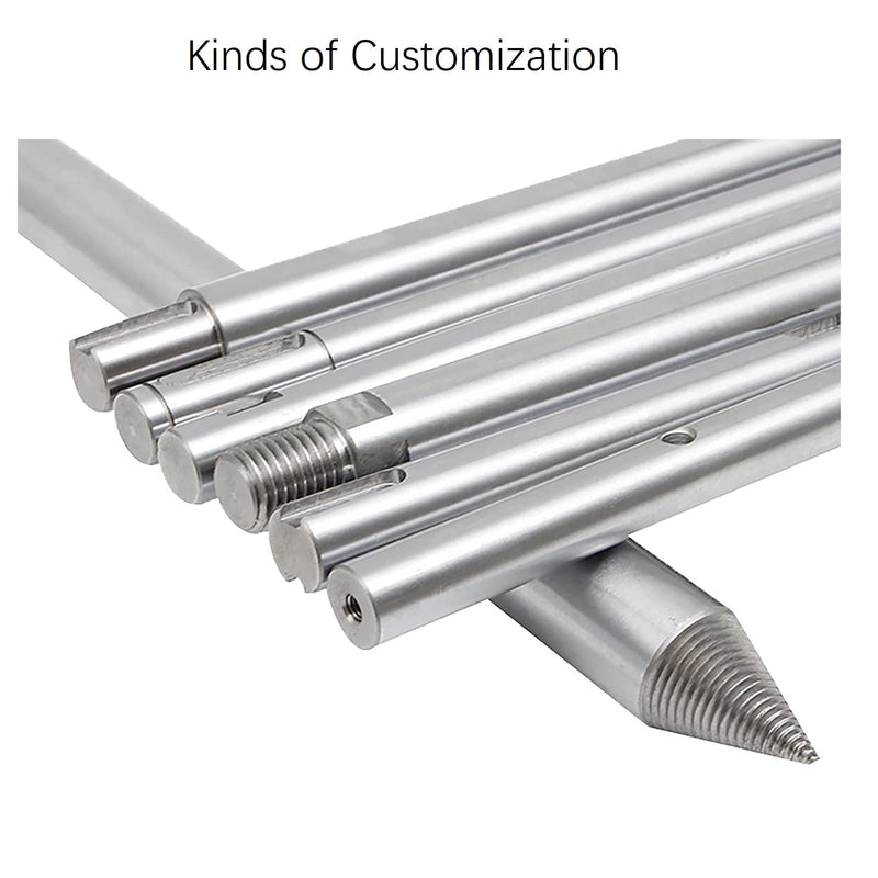 [Australia - AusPower] - Linear Motion Rods 8mm x 800mm 2Pcs, Diameter 8mm Case Hardened Chrome Plated Smooth Linear Motion Rod Shaft Guide Rail - Metric h8 Tolerance L: 31.5 inch /800mm for 3D Printer, CNC, DIY L:31.5 inch / 800mm 2Pcs 8mm 