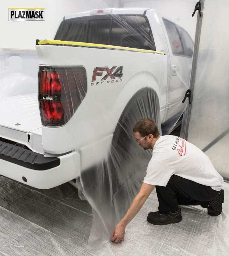 Pre-Taped Masking Film, 3-Feet X 65-Feet 1 Roll