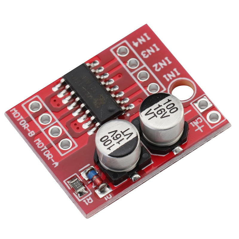 5pcs Mini DC Motor Driver Dual Channel 1.5A x 2 PWM Stepper Motor Speed Controller Dual H-Bridge Driver Module