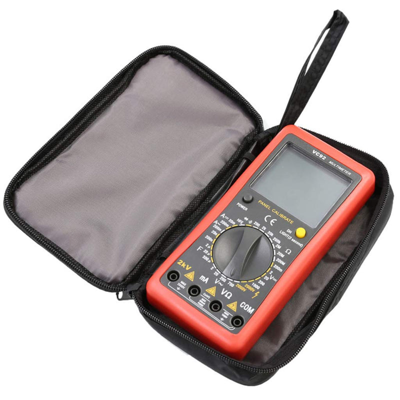 [Australia - AusPower] - Multimeter for Case Upgrade Tool Bag Multipurpose Instrument Storage Bag Digital Multimeter Tool Bag Lightweight Power Tools Set Cordless 