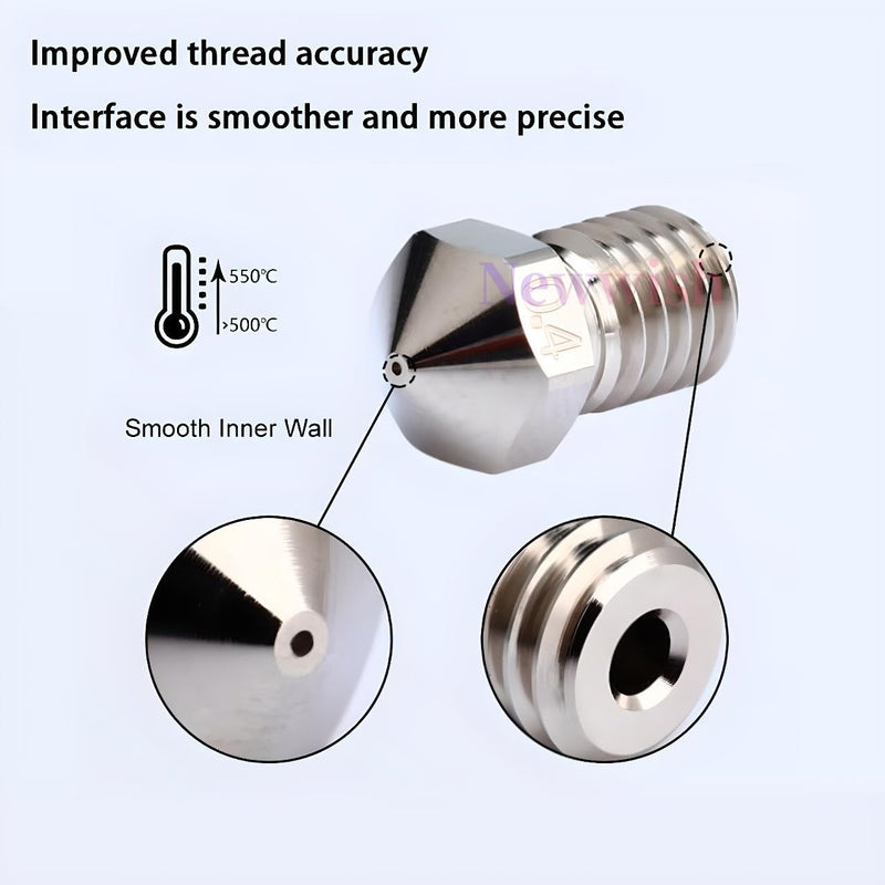 i3 Mega All Metal Hotend Plated Copper Upgrade Kit for I3 Mega,Mega X,S,Mega Pro,Chiron 3D Printer Extruder V5 J-Head Hotend,Plated Copper Heater Block,Nozzle 0.4mm,Bi-Metal Heatbreak. Plated Copper Kit