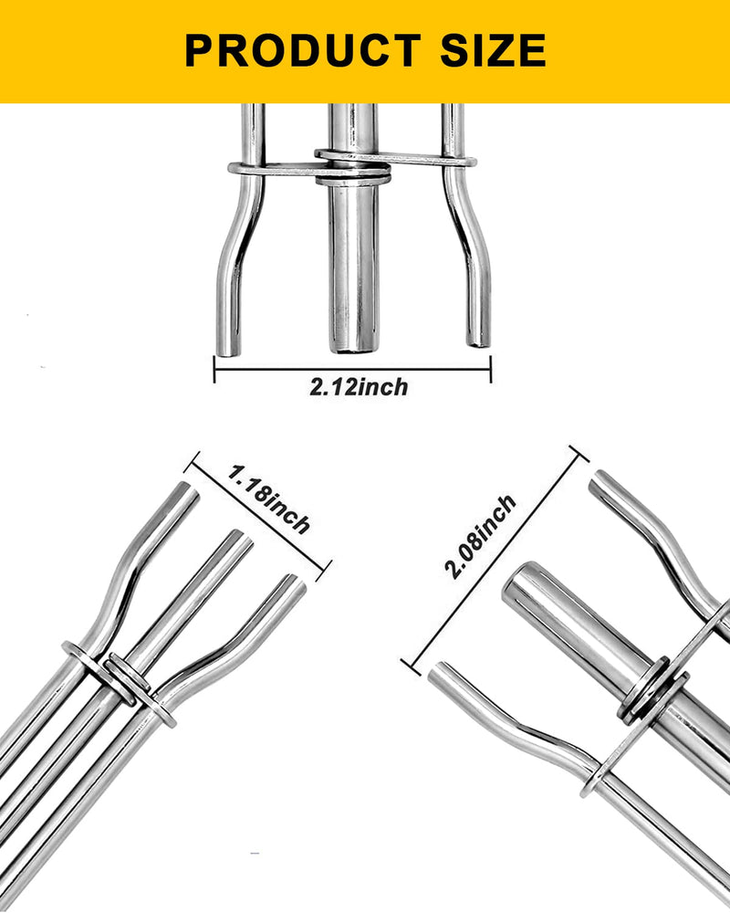 [Australia - AusPower] - Hydraulic Seal Installation Tools, Hydraulic Cylinder Piston Repair Seal Kit, U-Cup Rod Seal Installation Tool Kits Upgraded Seal Twistor Install Tool Set (3 PCS) 3 PCS 