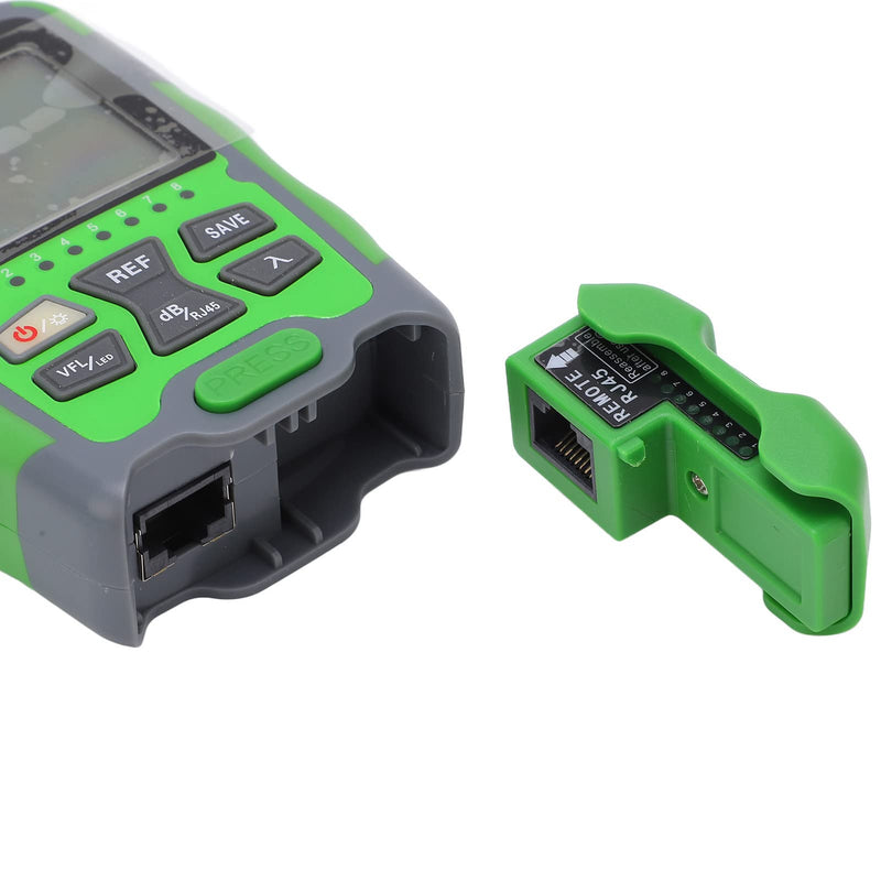 [Australia - AusPower] - Acogedor Optical Power Meter, Portable Fiber Optic Cable Tester,850,980,1270,1300,1310,1490,1550,1577,1625,1650nm, RJ45 Network Testing, 70 10dbm with Battery and USB Charging Cable 10MW 